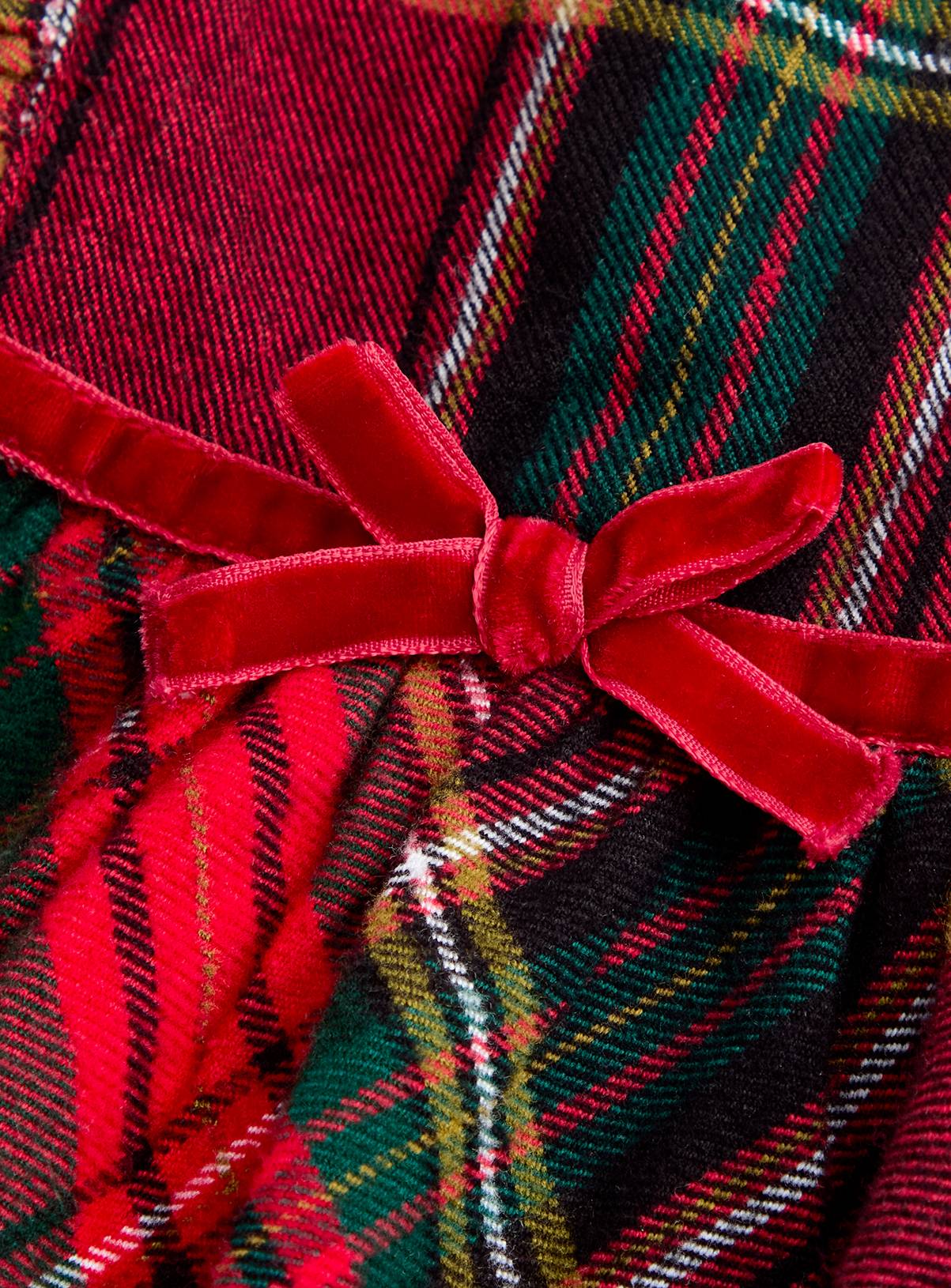 JOJO MAMAN BÉBÉ Tartan Baby Dress and Body Set Bright Red 18-24 months - Image 7